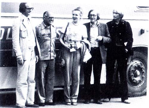 Founding Board at first conference in Helsinki, 1979
